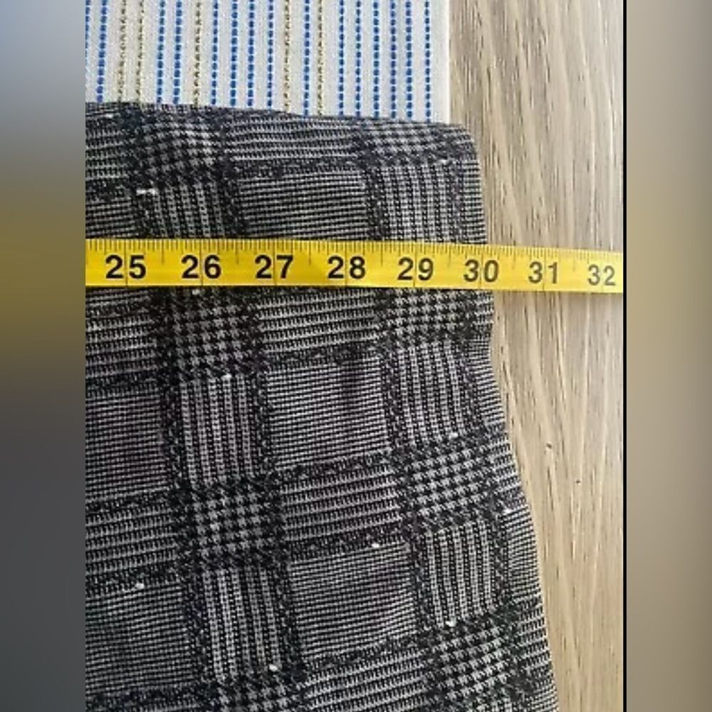 Vintage Gianni Versace 80s-90s Black/Gray Plaid Made In Italy Blazer Wool Blend - Picture 13 of 16